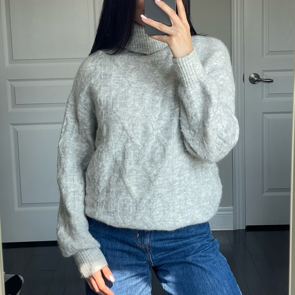 Wilfred Free Turtleneck Wool Sweater